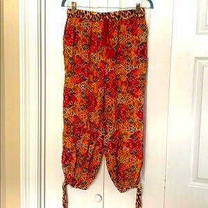 Anthropologie Color Me Happy Lounge Pants